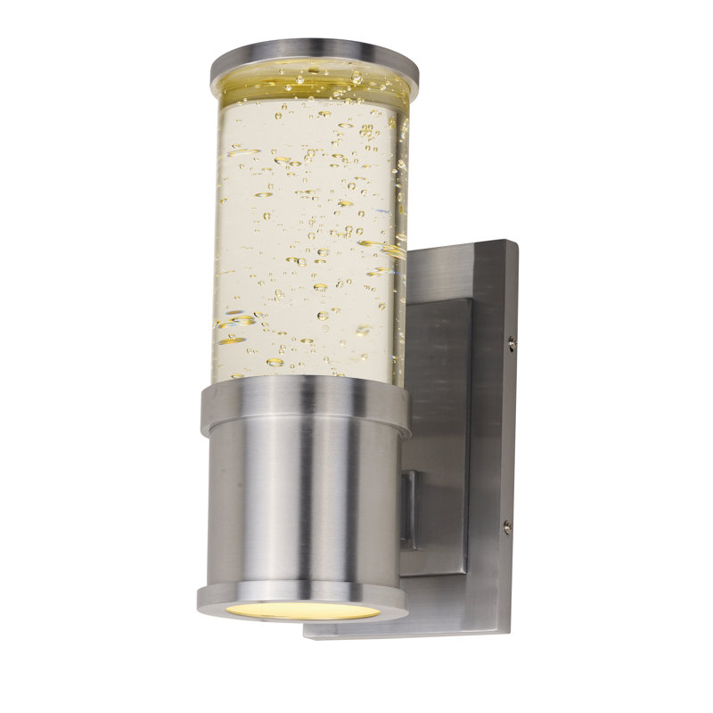 Baltej Aluminum LED Wall Light, Brown