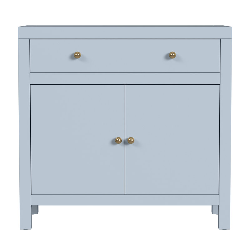 Armoire d'appoint Celine, bleu clair, Bleu clair
