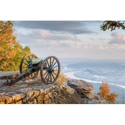 Chattanooga, Tennessee - photographie sur toile tendue