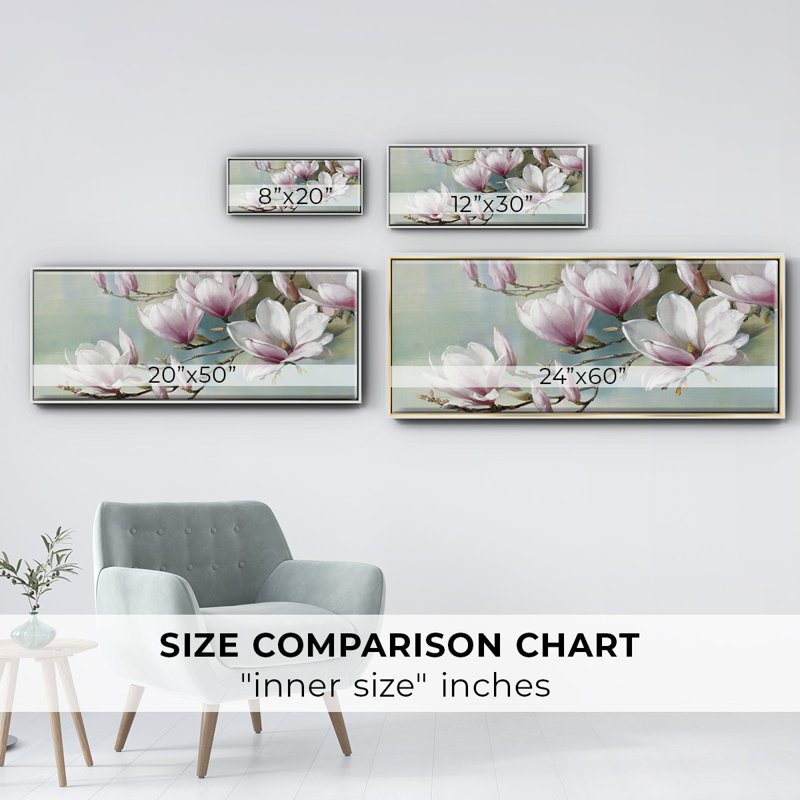 Magnolia Morning - toile encadrée