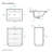 Daxton 24" Freestanding Bathroom Vanity in Brown Oak with Sink Top-113040214