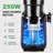 Ventray Slow Press Masticating Juicer with 5.1" Wide Feed Chute 900