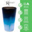 Silipint: Ensemble de verres à pinte en silicone - paquet de 2 rayons de soleil et de lune - tasses incassables 16 oz