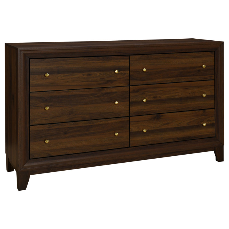 Commode 6 tiroirs Anza