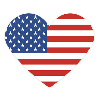 U.S. States & Territories Window Decal