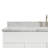 Hamlet 61'' Single Bathroom Vanity with Carrara Marble Top-70315872