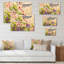 Nature morte aux fleurs mauves et vertes II - reproduction sur toile-954299269-954299277