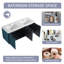 Meuble-lavabo flottant mural 48 po avec plateau en résine et porte à fermeture en douceur 48 po-508781332