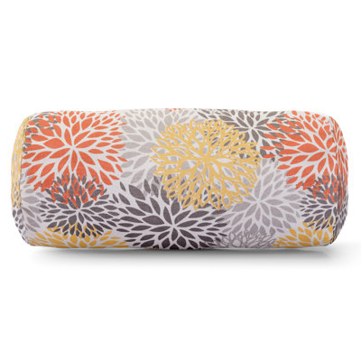 Blooms Bolster Throw Pillow