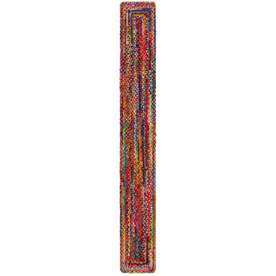Hand Braided Cotton Southwestern Indoor Rug