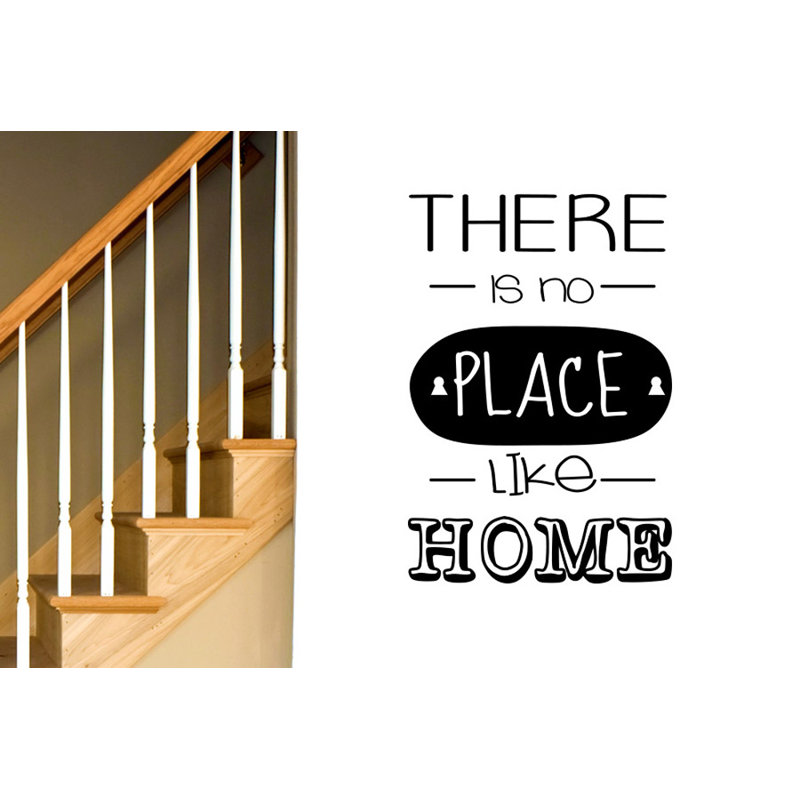 Non-Wall Damaging Wall Decal, Black, Large
