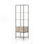 Trey Aasmin Bookshelf - Black Wash Poplar-1110411509