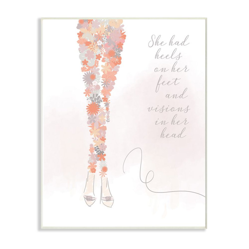 «Heels», reproduction, Plaque murale, H 15 po x l 10 po
