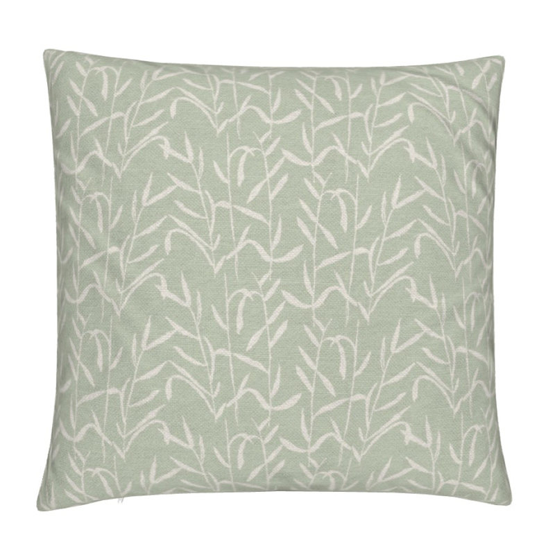 Botanic Square Pillow Cover & Insert, 22"H x 22"W, Sage Floral