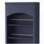 Armoire de cuisine de 83,7 pouces de hauteur, grande huche de cuisine moderne avec plateau en faux marbre, armoire de présentation avec 5 tiroirs de rangement et tablette réglable