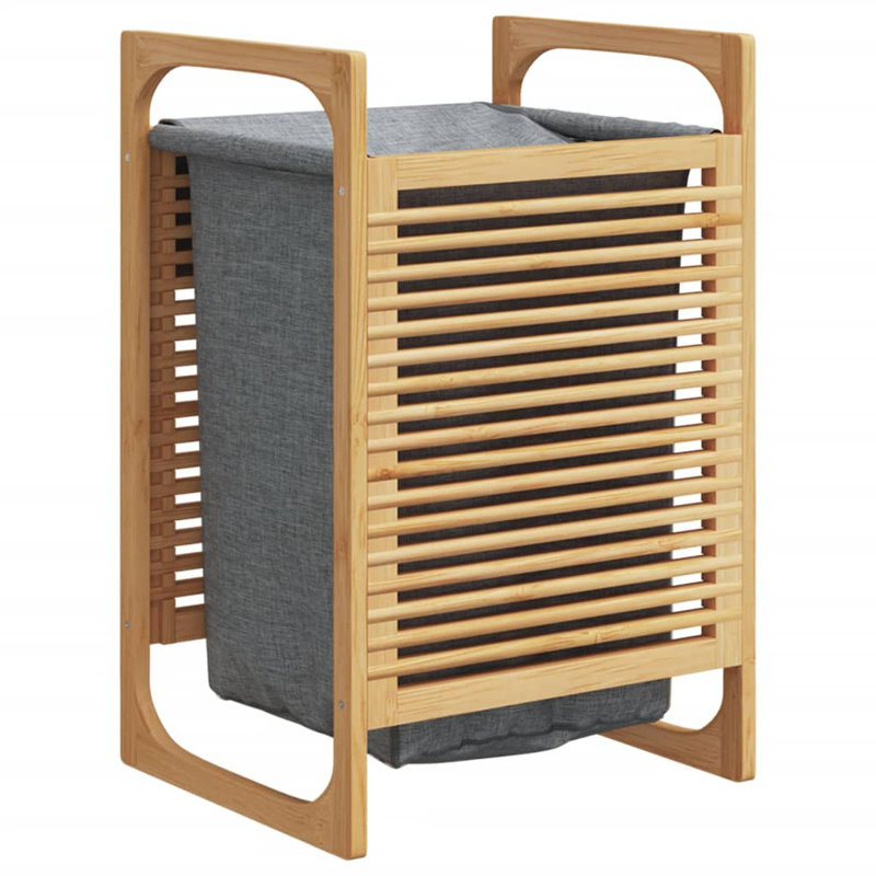 Abadou Bamboo Laundry Hamper with Handles