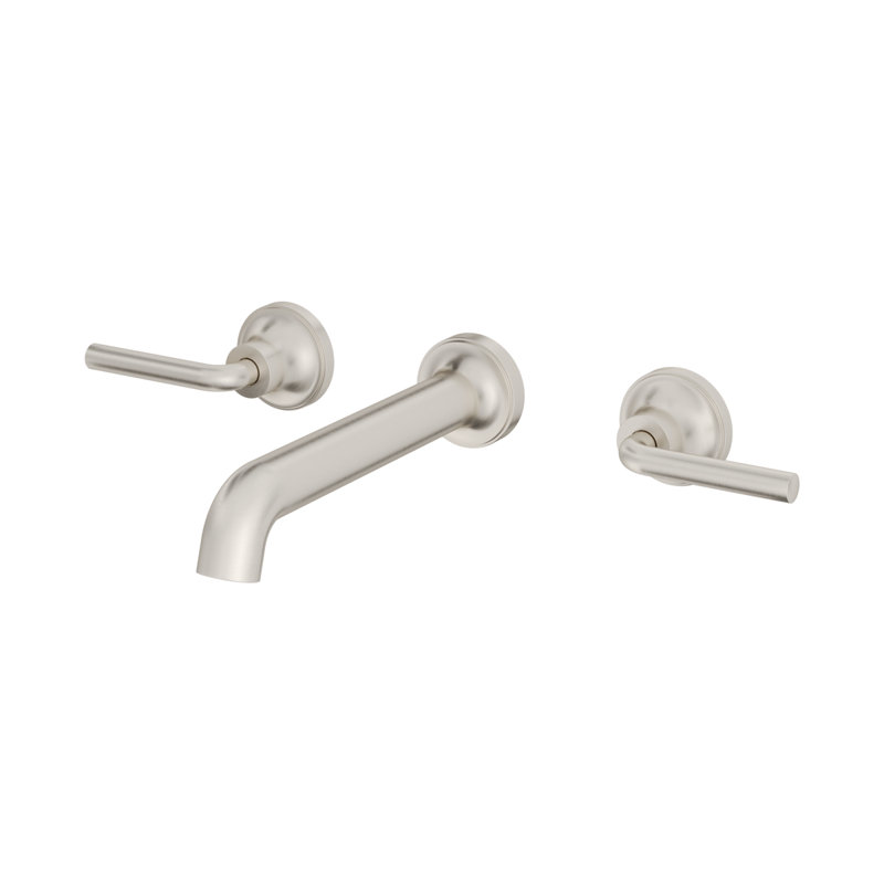 Tenet Wall Mounted Bathroom Faucet, Brushed Nickel
