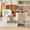 Alana 37-Inch Round Table With Armchairs