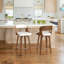 Tabouret de comptoir pivotant 26 po Carylon-88069475