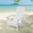 Younts Outdoor HIPS Plastic Adirondack Chair Modern Patio-585270953