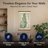 Fern Leaf Scroll Cotton Tapestry