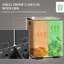 Stainless Steel Kitchen Trash Can-128899222