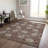 Washable Floral Indoor / Outdoor Rug-134967579