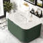 Meuble-lavabo moderne (avec meuble-lavabo et lavabo) avec rangement