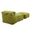 Fauteuil à billes avec repose-pieds en mousse à mémoire de forme Premium pour adultes-1826604876