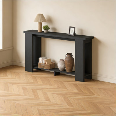Console moderne étroite pour le vestibule ou derrière le canapé - Table d'appoint mince en bois pour petits espaces | Idée de cadeau