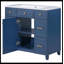 Meuble-lavabo simple 18 po avec plateau Mukadder-1831967424