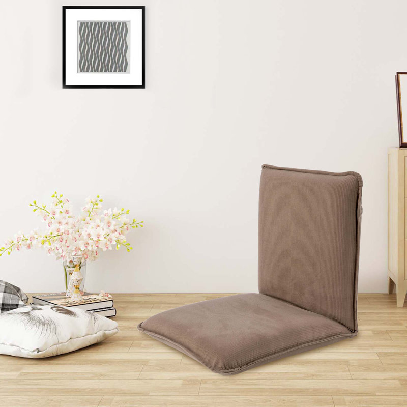 Chaise de jeu pliante Sundale, Marron clair