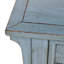 Crafton 4-door Reclaimed Pine Wood Blue Sideboard Buffet 