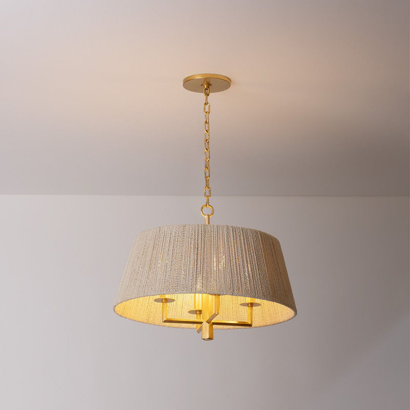 Luminaire suspendu Azar, H 15,75 po x l 20,5 po x P 20,5 po