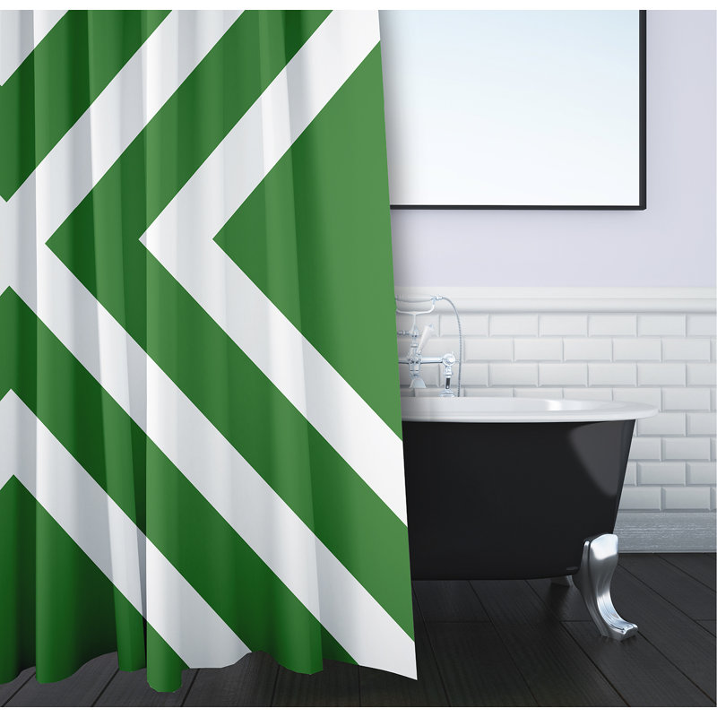 Rideau de douche Lumri, Vert