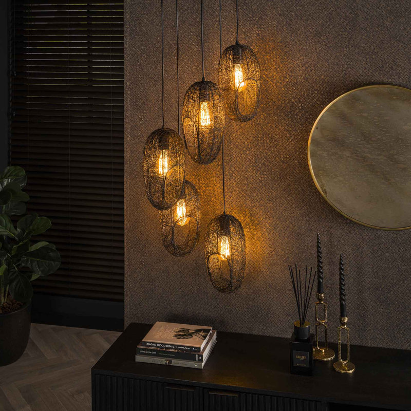 Rumney 5 - Light Kitchen Island Pendant