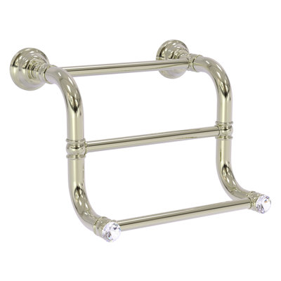 Carolina Crystal 10'' 3 Towel Bar