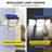 231 LED Solar Outdoor Motion Sensor Lights, Flood Light, Security Light