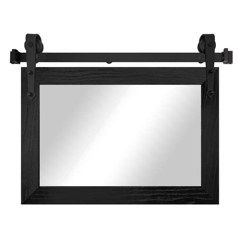 Miroir Manoil, Noir, 26 po x 33 po