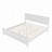 Wood Platform Bed with Headboard and Wood Slat Support-206620772-206621593