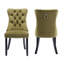 Tufted Velvet Wing Back Side Dining Chairs-880669728-934717020