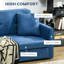 Mikiyas 2 Seater Polyester Sofa Bed-366006416