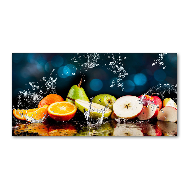 Fruit And Water - Wrapped Canvas Print
