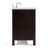 Cambridge 61'' Single Bathroom Vanity with White Quartz Top-1818661591