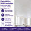 Tuile de plafond en polystyrène collé 1,6 pi x 1,6 pi Country Country