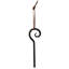 Cloche suspendue triangulaire suspendue