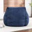 Spacious Corduroy Bean Bag Chair With For Adults And Teens, Dark Blue, High - Quality Foam, Great Study Relaxing Bean Bag , Ergonomic Design, , Foam Filler, Study, Reading