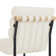 Koeplin Armless Upholstered Counter Height Stools with Metal Frameand Channel Tufted