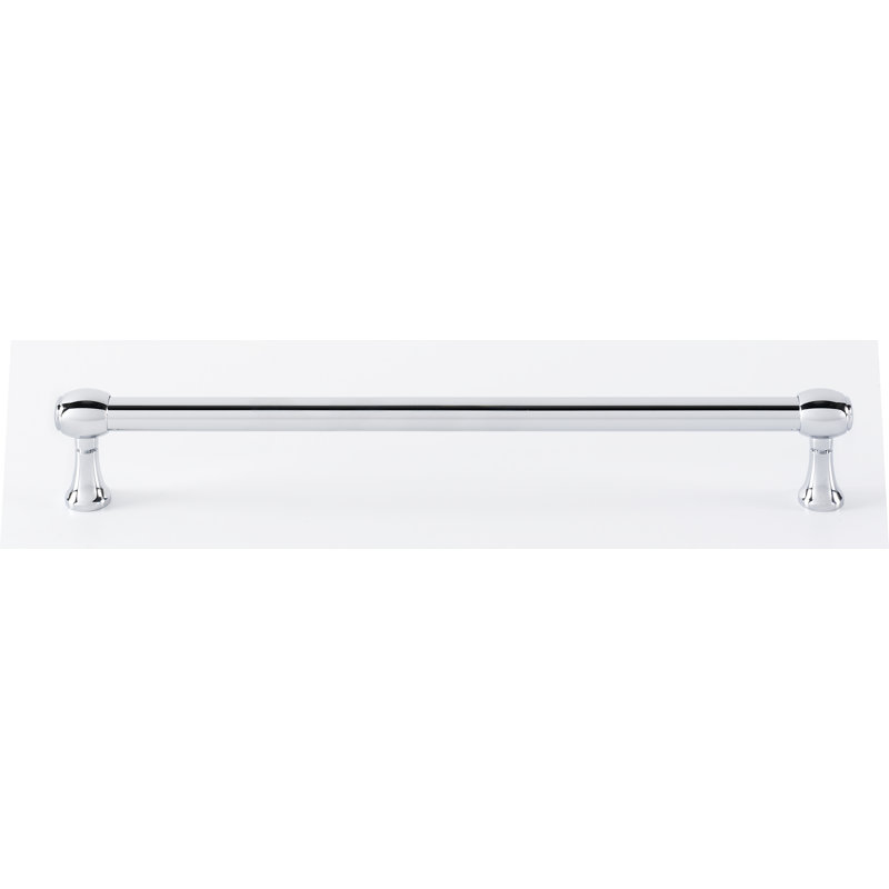 Royale 8" Polished Chrome Bar Pull with Mounting Hardware