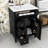 Bathroom Vanity with Sink, 4 Drawers and Adjustable Shelf-898242664